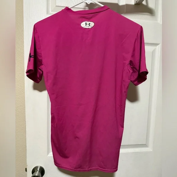 LG Pink Superman Logo Short Sleeve Tee - Picture 2 of 3